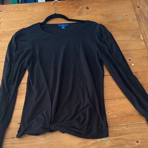 Apt.‎ 9 Black Long Sleeve Tee